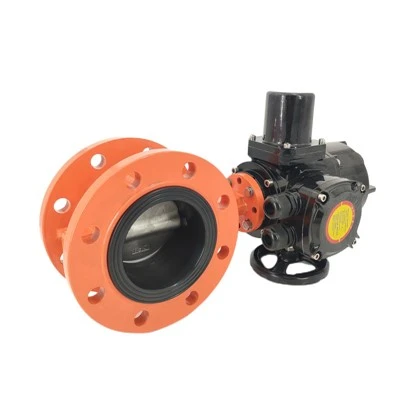 Vanne papillon actionnée par moteur